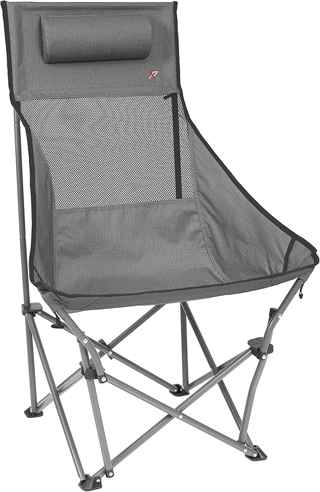 Amazon.com: MacSports XP Pop Chair, Gray : Home & Kitchen